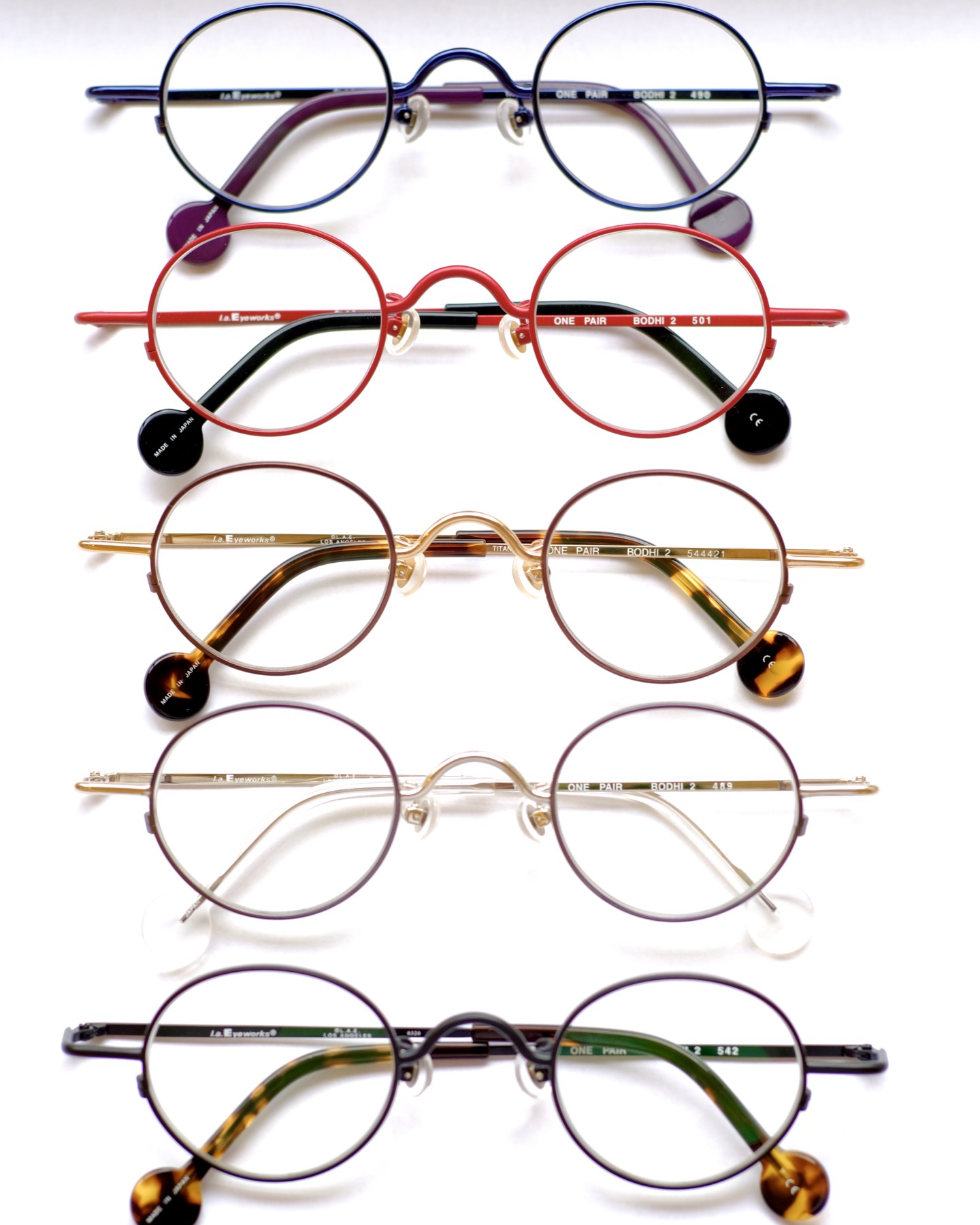 強度数の方へのおすすめ眼鏡　l.a. Eyeworks(エルエーアイワークス） BODHI2