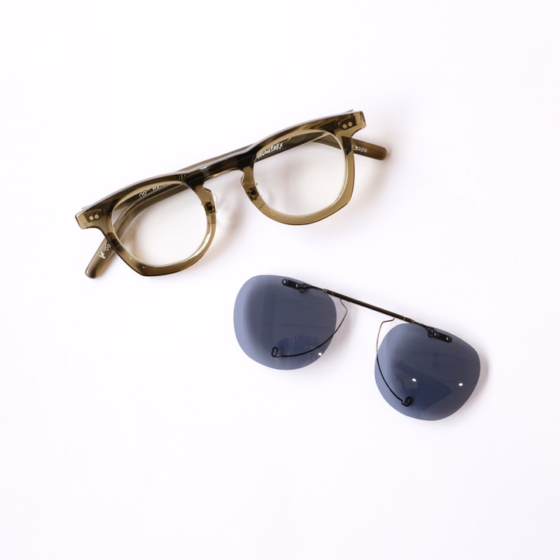 Clip-on sunglasses for MEGANE ROCK