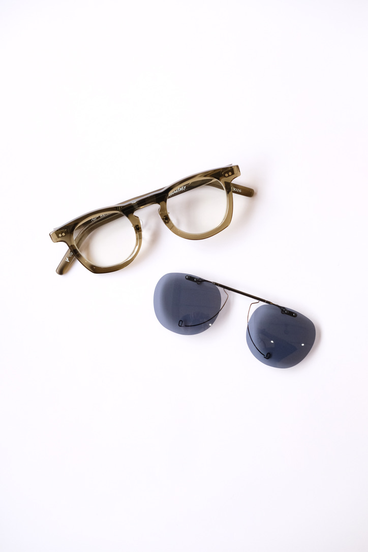 Clip-on sunglasses for MEGANE ROCK